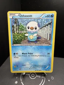 Pokemon TCG Mcdonalds 2011 Oshawott 4/12 Holo Promo HP - Image 1