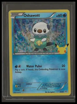 Pokemon TCG Oshawott 004/012 McDonald's Promos 2011 Promo,Holo NM/M - Image 1
