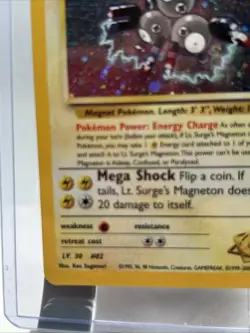 Lt. Surge Magneton Holo Rare 8/132 Pokemon Gym Heroes DMG Damage! Fast Shipping! - Image 4