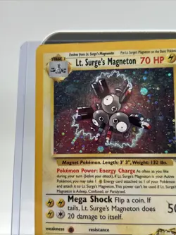 Lt. Surge Magneton Holo Rare 8/132 Pokemon Gym Heroes DMG Damage! Fast Shipping! - Image 5