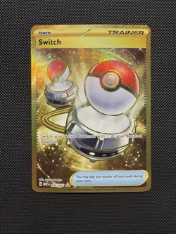 Pokemon TCG Switch 206/165 SV: Scarlet & Violet 151 Hyper Rare Near Mint - Image 1