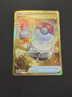 Pokemon TCG Switch 206/165 SV: Scarlet & Violet 151 Hyper Rare Near Mint - Image 2