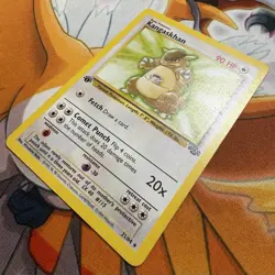 Kangaskhan 25/62 Jungle 1st Edition Non-Holo Vintage WOTC Pokemon See Photos - Image 3