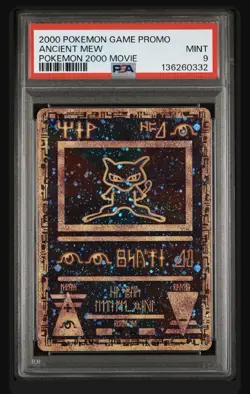 2000 Ancient Mew PSA Mint 9 Pokemon Movie Promo TCG - Super Clean - Image 1