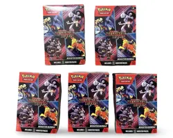 Lot of 5 - Pokemon TCG Destined Rivals Booster Bundle - Image 1
