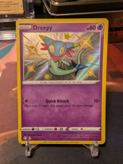 Dreepy Shiny Holo Rare Shining Fates: Shiny Vault SV060/SV122 NM Pokemon - Image 1