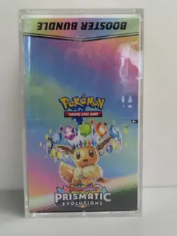 2025 Pokemon Prismatic Evolutions Factory Sealed Booster Bundle Display Box (a) - Image 1