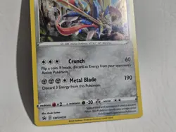 Pokemon TCG Zacian SWSH033 Sword & Shield Cosmo Holo Ultra Rare Promo NM - Image 2