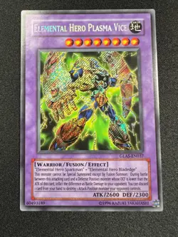 Yu-Gi-Oh! Elemental Hero Plasma Vice (LP) GLAS-EN037 Gladiator's Assault - Image 1