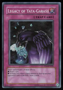 Legacy of Yata-Garasu PP01-EN009 Secret Rare Premium Pack (TCG) Yu-Gi-Oh - Image 1
