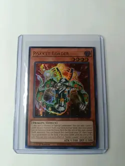 Yugioh! 1x Rokket Loader BPRO-EN001 Ultra Rare 1st Ed NM - Image 1