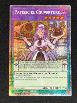 YUGIOH PATISSCIEL COUVERTURE DIFO-EN083 1ST STARLIGHT NM - Image 1