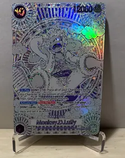 OP11 OP05-119 Monkey D Luffy 3rd Anniversary SP SEC Silver English One Piece TCG - Image 1