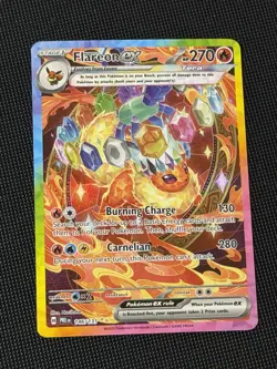 Flareon ex Special Illustration Rare Pokemon TCG Prismatic Evolutions 146/131 - Image 1