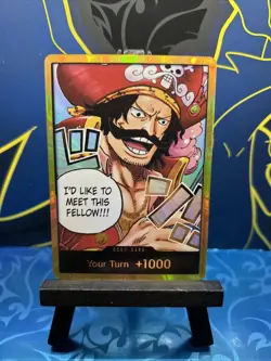 One Piece TCG English OP13 GOLD Don!! Card - Carrying On His Will - Image 1