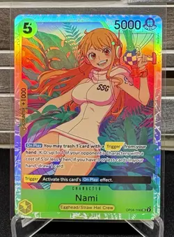 One Piece TCG Two Legends Nami Foil SR OP08-106 - Image 1
