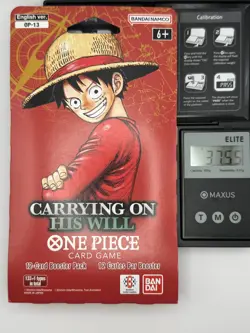 One Piece OP-13 CARRYING ON HIS WILL Sleeved Booster Pack - 37.55g HEAVY 🔥🔥 - Image 1