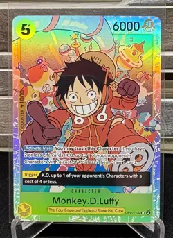 One Piece TCG 500 Years In The Future Monkey.D.Luffy OP07-109 SR - Image 1