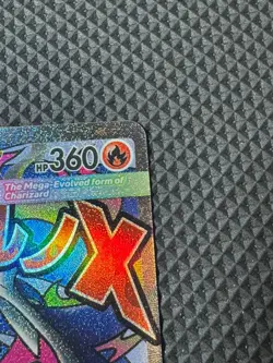 Pokemon Mega Charizard X ex 023 Me Mega Evolution Black Star Promo Holo NM - Image 5