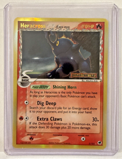 Pokemon TCG Heracross Reverse Holo Stamped Dragon Frontiers 3/101 - NM/Mint - Image 5