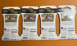 Pokemon TCG Sword & Shield Evolving Skies Sleeved Booster Pack (LOT OF 4) - Image 2