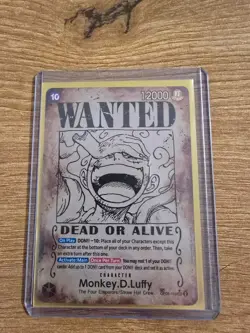 Monkey.D.Luffy (Wanted Poster) OP05-119 Emperors in the New World Gorgeous holo - Image 1