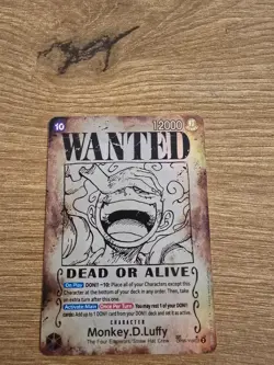 Monkey.D.Luffy (Wanted Poster) OP05-119 Emperors in the New World Gorgeous holo - Image 2