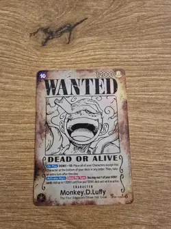 Monkey.D.Luffy (Wanted Poster) OP05-119 Emperors in the New World Gorgeous holo - Image 3