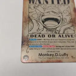 Monkey.D.Luffy (Wanted Poster) - Emperors in the New World (OP09) OP05-119 NM - Image 5