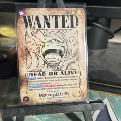 Monkey.D.Luffy (Wanted Poster) OP05-119 Emperors in the New World Foil - Sec - Image 3