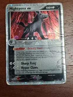 Mightyena ex - 101/110 - Pokemon Ex Holon Phantoms Ultra Rare HP - Image 3