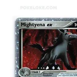 Mightyena ex - 101/110 - Rare Holo EX - Holon Phantoms - [LP] - Image 4