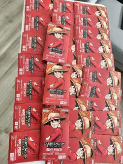 🔥One Piece TCG: Sealed OP-13 Carrying On His Will Sleeved Boosters🔥(Lot Of 30) - Image 2