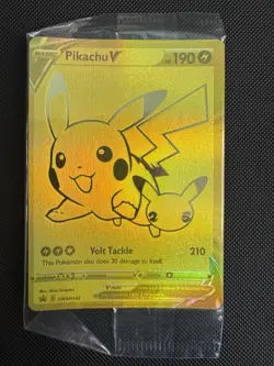 SEALED Pikachu V SWSH145 Pokemon TCG Promo Celebrations UPC - Image 1
