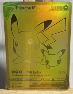 SEALED Pikachu V SWSH145 Pokemon TCG Promo Celebrations UPC - Image 1