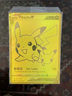 Pikachu V SWSH145 - Celebrations Ultra Premium Sealed Promo - Pokemon TCG (NM) - Image 1
