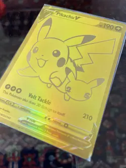 Pikachu V SWSH145 - Celebrations Ultra Premium Sealed Promo - Pokemon TCG (NM) - Image 2
