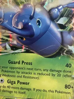 HP/DMG Heracross EX 4/111 Holo XY Furious Fists AUTHENTIC Pokemon Card - Image 4