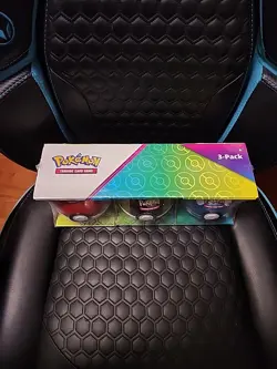 Pokemon TCG Pokeball Tins - 2020 Costco Packs - 3 pack sealed - Quick / Great - Image 2