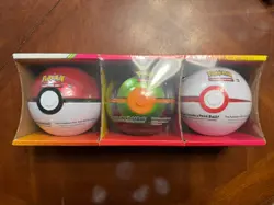Pokemon TCG Pokeball Tins - 2020 Costco Packs - 3 pack sealed - Image 1