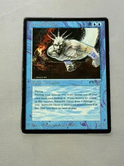 MTG Serendib Djinn Arabian Nights Magic the Gathering - Image 1