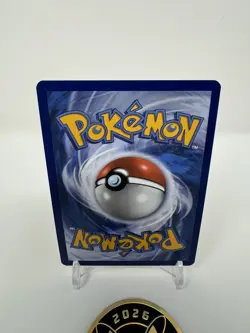 Pokemon Pikachu 2026 Pokemon Day Promo Stamped TEF Cosmo Holo 051/162 & Coin - Image 2