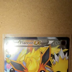 Pokemon Flareon EX Full Art Ultra Rare Holo RC28/RC32 Generations Card - Image 2