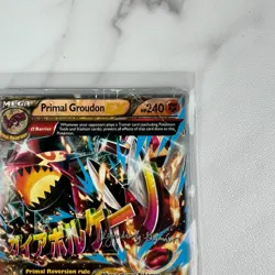 Pokemon 2014 Primal Groudon EX 86/160 World Championships - Heavily Played - Image 2