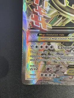 NM! M Steelix EX 109/114 Mega Full Art Card 2016 Pokemon TCG XY Steam Siege - Image 5