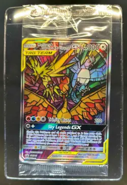 2016-19 Pokemon SM Black Star Promos Moltres & Zapdos Articuno Tag Team #SM210 - Image 1