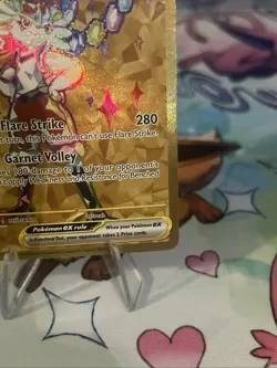 Pokemon TCG Scarlet & Violet Cinderace EX 163 Promo Holo Card NM Condition - Image 5
