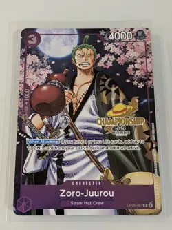 Zoro-Juurou (CS 25-26 Event Pack) - One Piece Promotion Cards (OP-PR) - Image 1