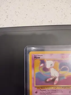 Pokemon Pokemon TCG Card Promo Mew 8 Black Star WOTC - Image 2