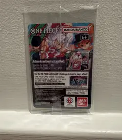 One Piece CCG Monkey.D.Luffy US Voyage Promo Card P-055 St. JOHNS/UCONN PROMO - Image 2